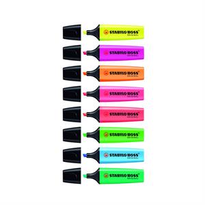STABILO BOSS Highlighters pack of 8